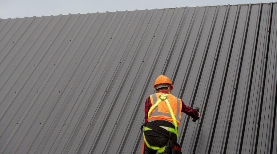 Professional metal roof installation in Grayson, LA